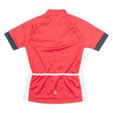 LOFFLER Cycling Boys Jersey Red 1/4 Zip 13-14Y
