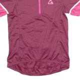 CROSSWAVE Cycling Womens Jersey Purple 1/4 Zip M