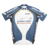 BIORACER Cycling Mens Jersey Blue 1/4 Zip M