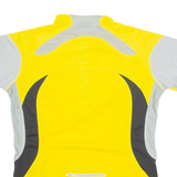 BRUNEX Cycling Womens Jersey Yellow 1/4 Zip M