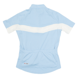 F.LLI CAMPAGNOLO Cycling Womens Jersey Blue 1/4 Zip S