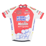 GSG Cycling Mens Jersey Red 1/4 Zip M