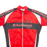 CRAFT Cycling Mens Jersey Red 1/4 Zip 2XL