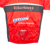 CRAFT Cycling Mens Jersey Red 1/4 Zip 2XL