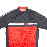 80 Cycling Mens Jersey Red 1/4 Zip XL