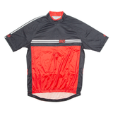 80 Cycling Mens Jersey Red 1/4 Zip XL