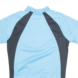 CRANE Cycling Mens Jersey Blue 1/4 Zip S
