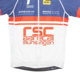 TZAMO Cycling Mens Jersey White 1/4 Zip XS