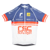 TZAMO Cycling Mens Jersey White 1/4 Zip XS