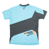 QLOOM Cycling Mens Jersey Blue 1/4 Zip M