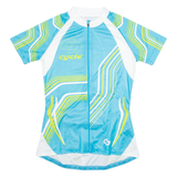 CRIVIT Cycling Womens Jersey Blue 1/4 Zip S