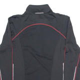 COOL RUNNING Cycling Mens Jersey Black Long Sleeve 1/4 Zip L