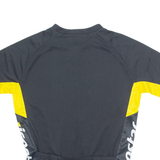 VISOSTAR Cycling Mens Jersey Black 1/4 Zip M