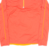 NRG Cycling Womens Jersey Pink Long Sleeve 1/4 Zip M