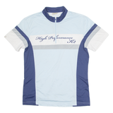 K2 Cycling Mens Jersey Blue 1/4 Zip L