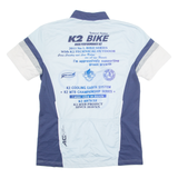 K2 Cycling Mens Jersey Blue 1/4 Zip L