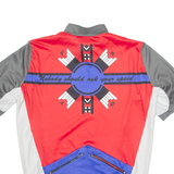 FAST Cycling Mens Jersey Red 1/4 Zip S