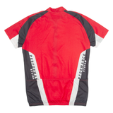 LOFFLER Cycling Mens Jersey Red 1/4 Zip M