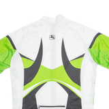 GIORDANA Cycling Mens Jersey White 1/4 Zip L