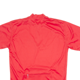 BIKE MEET Cycling Mens Jersey Red 1/4 Zip XL