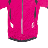 RUKKA Cycling Womens Jersey Pink 1/4 Zip S