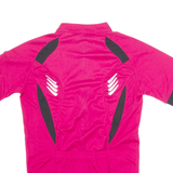 RUKKA Cycling Womens Jersey Pink 1/4 Zip S