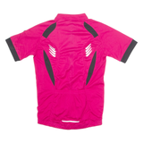 RUKKA Cycling Womens Jersey Pink 1/4 Zip S