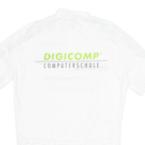 GONSO Cycling Mens Jersey White 1/4 Zip M