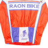 SPOX Cycling Mens Jersey Red Long Sleeve 1/4 Zip 2XL