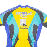 DIFFU SPORT Cycling Mens Jersey Yellow 1/4 Zip 3XL