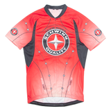 SCHWINN Cycling Mens Jersey Red 1/4 Zip M