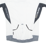 NALINI Cycling Womens Jersey White 1/4 Zip L