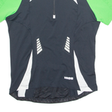 INOC Cycling Womens Jersey Black 1/4 Zip M