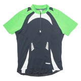 INOC Cycling Womens Jersey Black 1/4 Zip M