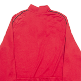 GONSO Cycling Mens Jersey Red Long Sleeve 1/4 Zip L