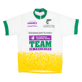 PYRO APPAREL Cycling Womens Jersey White 1/4 Zip L