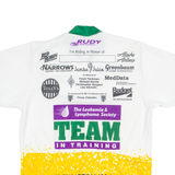 PYRO APPAREL Cycling Womens Jersey White 1/4 Zip L