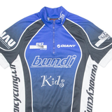 CUORE Cycling Boys Jersey Blue 1/4 Zip 9-10Y