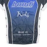 CUORE Cycling Boys Jersey Blue 1/4 Zip 9-10Y