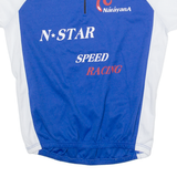 NARAYANA Cycling Mens Jersey Blue 1/4 Zip M