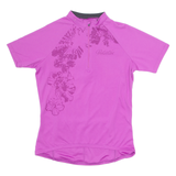 PROTECTIVE Cycling Womens Jersey Purple 1/4 Zip M