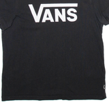 VANS Womens T-Shirt Black M