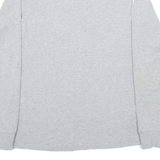 ADIDAS Womens T-Shirt Grey Long Sleeve UK 10
