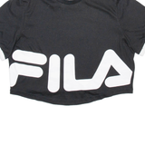 FILA Crop Womens T-Shirt Black S