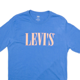 LEVI'S Mens T-Shirt Blue S
