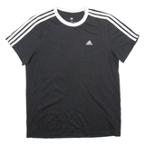 ADIDAS Mens T-Shirt Black S