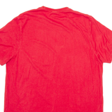 ADIDAS Mens T-Shirt Red L