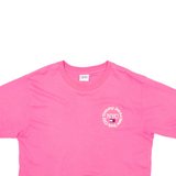 TOMMY HILFIGER Crop Womens T-Shirt Pink XL
