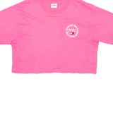 TOMMY HILFIGER Crop Womens T-Shirt Pink XL