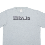 NIKE Mens T-Shirt Grey 2XL